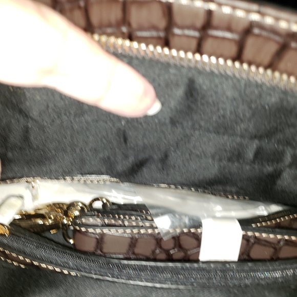 🟥 Special 👜 Anais Gvani Croco Satchel - Picture 6 of 8